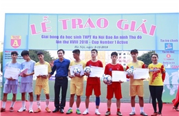 Trường THPT Trương Định giành Cup Number 1 Active 